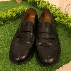 Ralph Lauren Black Penny Loafers
